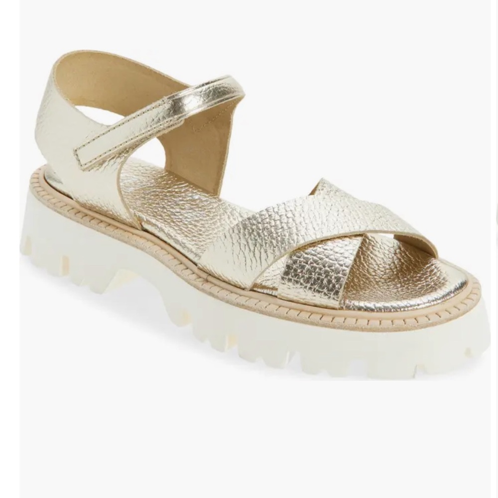 Pedro García Reiko Platform Sandal, SIZE 7 1/2 US